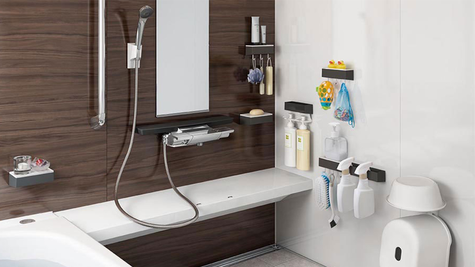 浴室配件｜便利的磁吸收納｜溢淂國際